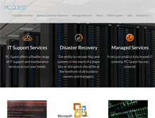 Tablet Screenshot of pcquest.com.au